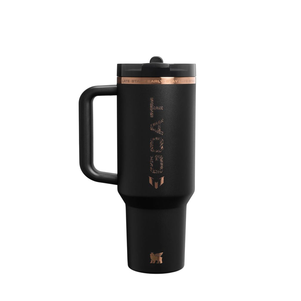 Messi GOAT Black