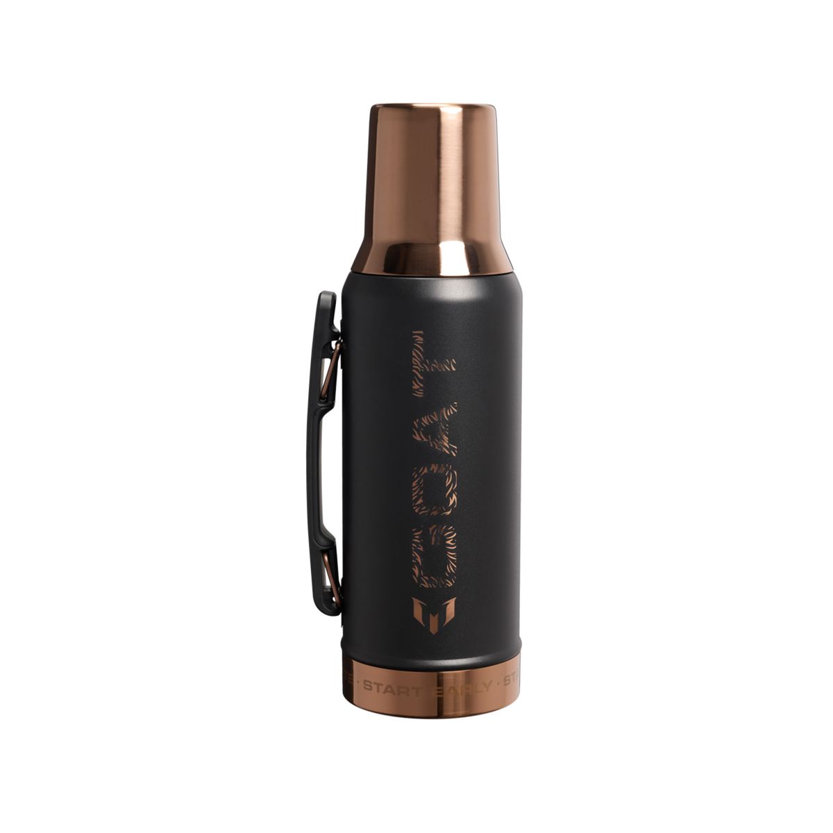 Messi GOAT Black